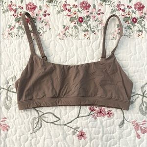 Skims scoop neck bra bralette